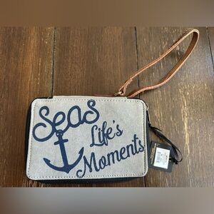 Mona B. Sea side wristlet